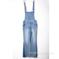 Moda Denim Long Motles Muelles Jeans al Por Mayor